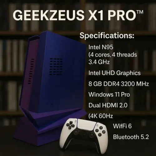 GeekZeus X1 Pro Retro Game Console BOX
